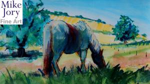 The Sunday Art Show - En Plein Air Horse and Landscape Painting